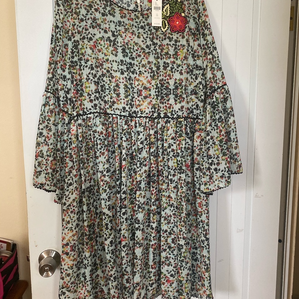 Beautiful Anthropologie Festive Dress